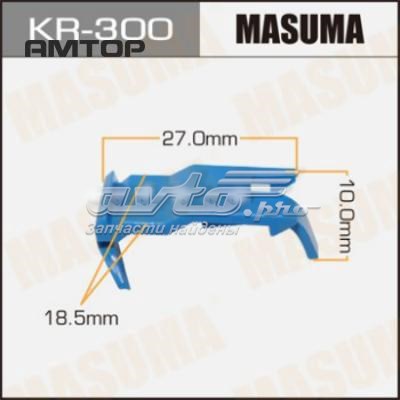 KR300 Masuma Кліпса (пістон) кріплення молдинга двері