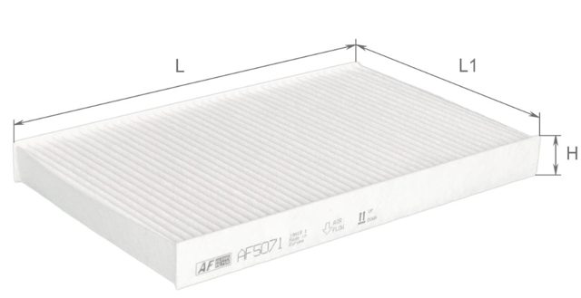 Фільтр повітряний обігрівача Alpha Filter AF5071 ціна, від 3.14 USD