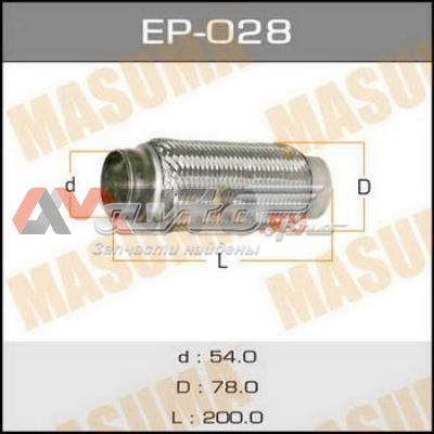 Гофра приймальної труби Masuma EP028 ціна, від 16.34 USD