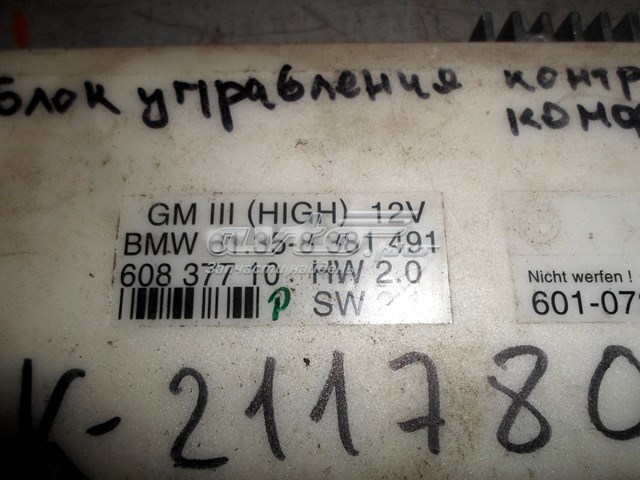 BMW 61358381491