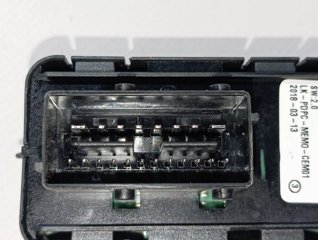 Купити 98248411ZD Peugeot/Citroen Кнопковий блок керування склопідіймачами передній лівий