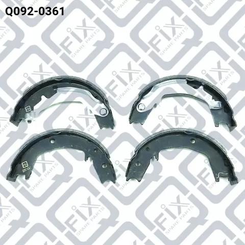 Колодки гальмові задні, барабанні Q-fix Q0920361 ціна, від 26.89 USD