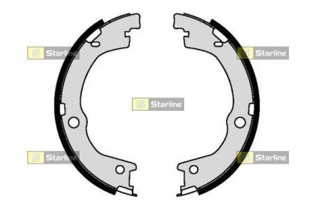 Колодки ручника / стоянкового гальма Starline BC09460 ціна, від 23.96 USD