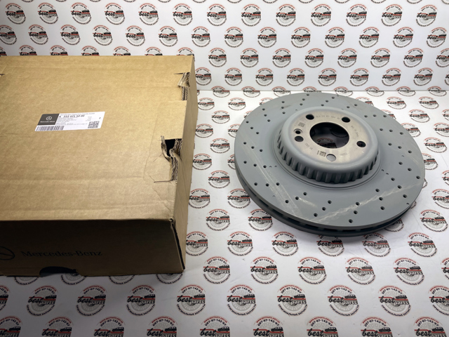 Диск переднього гальма Mercedes A222420017228 ціна, від 196.18 USD