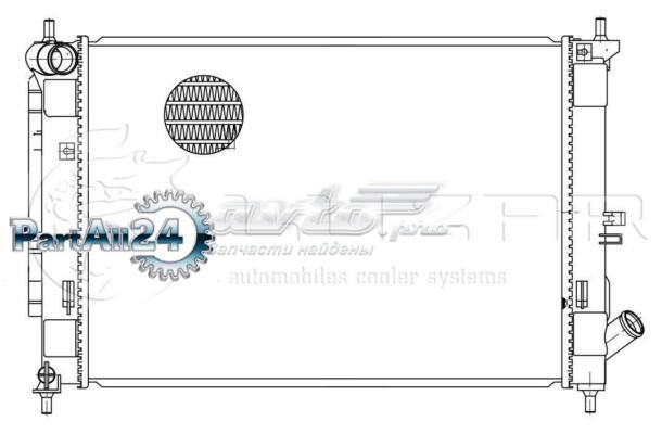 Радіатор основний Luzar LRC08X6 ціна, від 70.38 USD