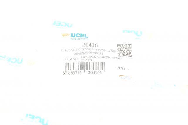 Подушка двигуна задня 20416 Uc-el