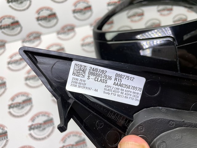 Праве бічне дзеркало Mercedes A2238104203 ціна, від 443.41 USD