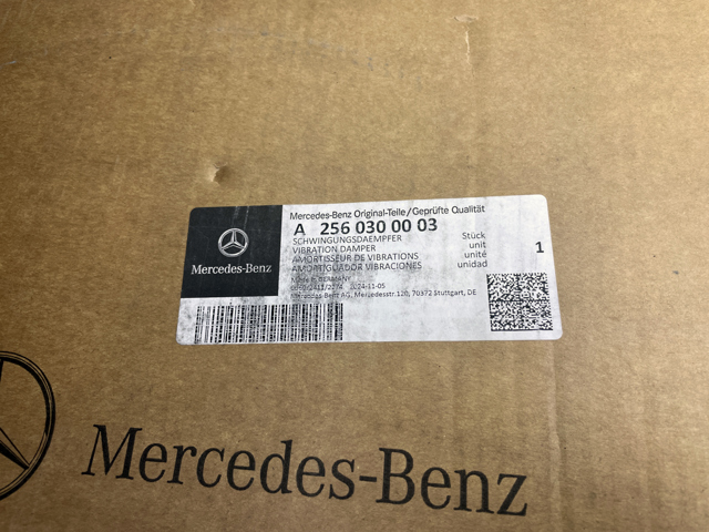 A2560300003 Mercedes Демпфер колінвалу