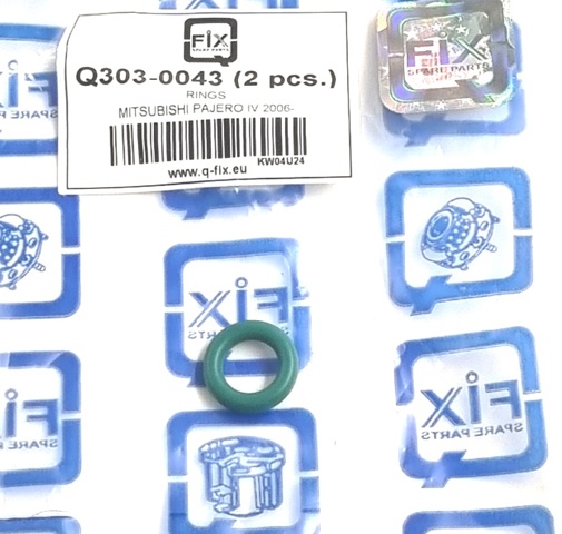 Ущільнююче кільце форсунок інжектора Q-fix Q3030043 ціна, від 1.71 USD