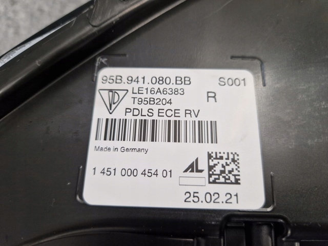 Купити 95B941080BB Porsche Фара передня права