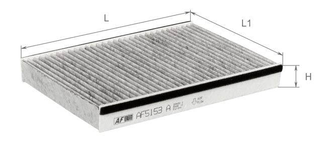 Купити AF5153A Alpha Filter Фільтр салону вугільний
