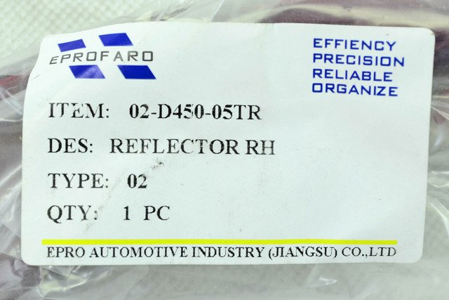 Правий катафот заднього бампера EPROFARO 00000074116 ціна, від 9.86 USD