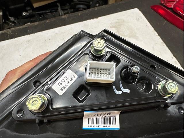 87610K0170 Hyundai/Kia Дзеркало заднього виду, ліве