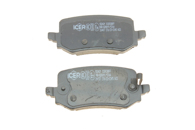 Задні дискові колодки Icer 182421