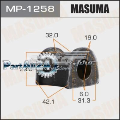 Втулка стабілізатора заднього Masuma MP1258 ціна, від 4.07 USD