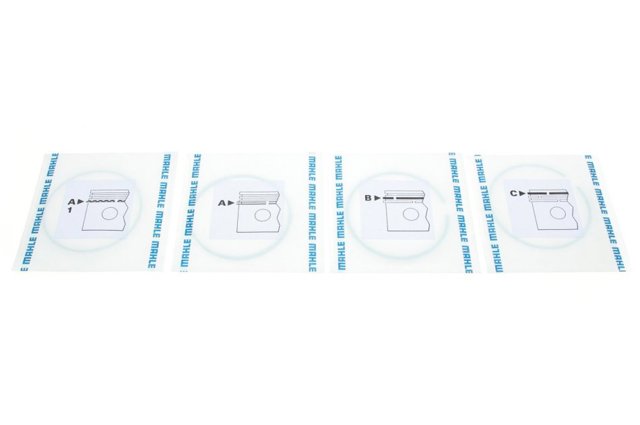 Комплект поршневих кілець компресора, на 1 циліндр, STD Mahle Original 081RS001110N0 ціна, від 19.62 USD