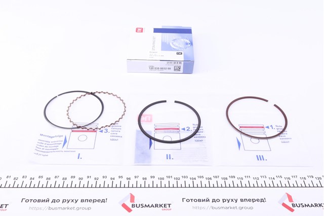 Кільця поршневі на 1 циліндр, STD. NE/NPR 120035003200 ціна, від 9.22 USD