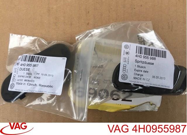 4H0955987 VAG Форсунка омивача скла лобового, ліва