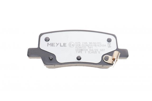 Задні гальмівні колодки Meyle 0252469616PD ціна, від 46.63 USD