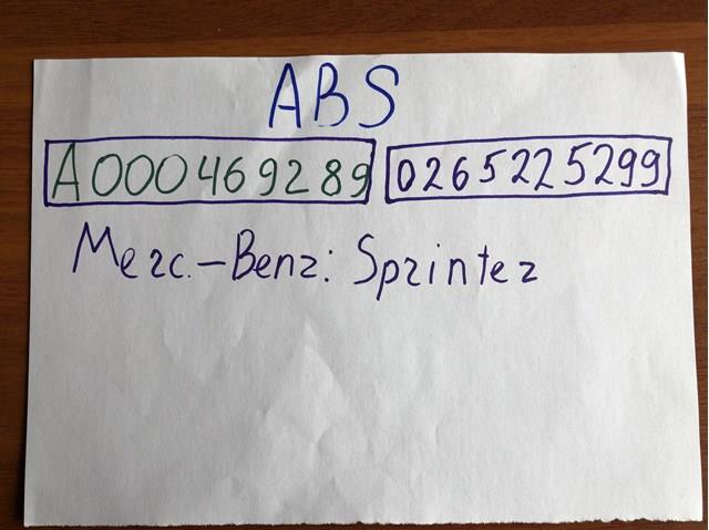  A0004469289 Mercedes