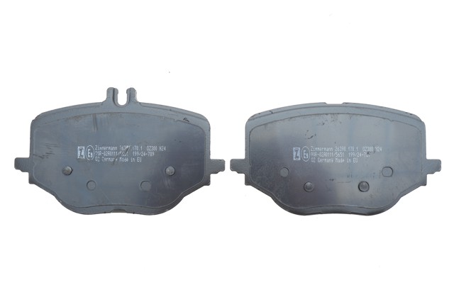263901701 Zimmermann Колодки гальмівні задні, дискові