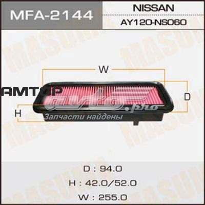 MFA2144 Masuma Повітряний фільтр двигуна