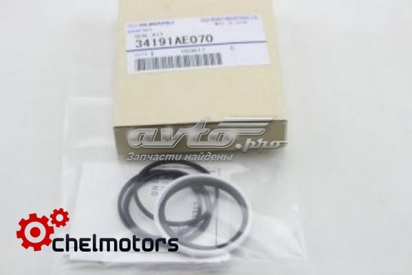 34191AE070 Subaru ремкомплект рульової рейки (механізму г/у, (комплект ущільнень))