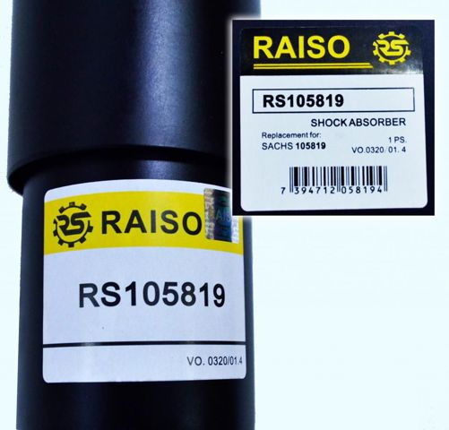 RS105819 Raiso амортизатор передній