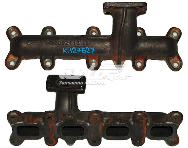 Випускний колектор 504092113 Fiat/Alfa/Lancia