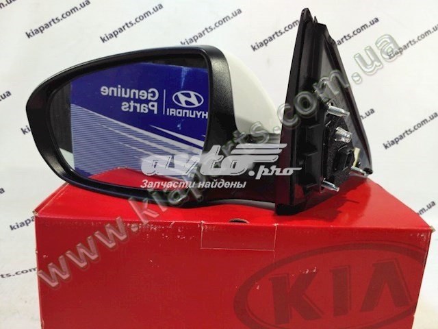 Дзеркало ліве Hyundai/Kia 876102T240