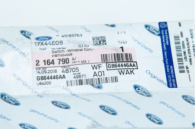 2164790 Ford Кнопки переднього лівого склопід'ємника