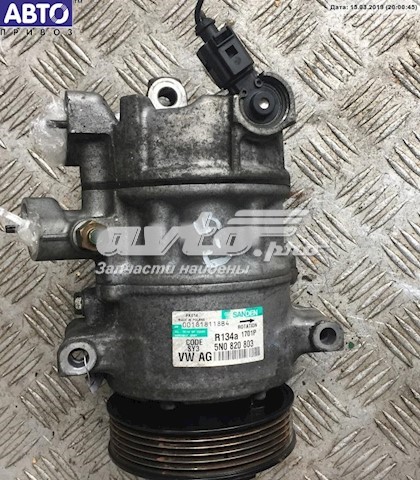 компресор кондиціонера VWGLF04970 Компресор системи кондиціювання STOCK VWGLF04970