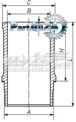 Купити 209WN2201 Mahle Original Гільза поршнева