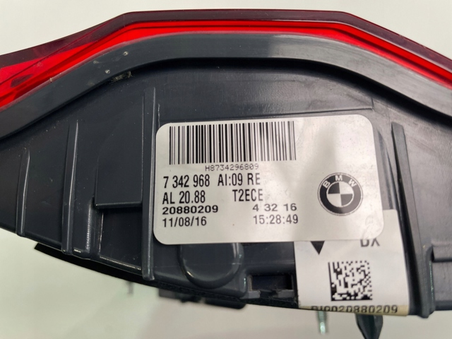 Ліхтар задній правий, внутрішній 7342968 BMW