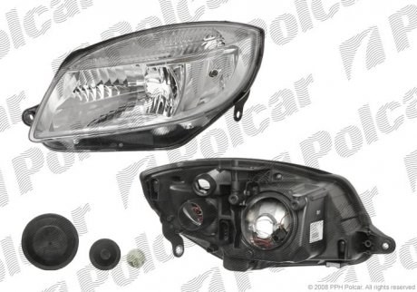 691509E Polcar Фара дальнього світла в зборі