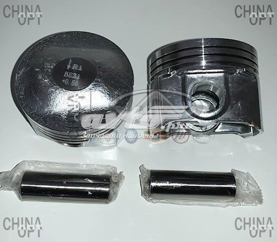 Поршень з пальцем без кілець, 2-й ремонт (+0,50) 480EF1004020CA Chery