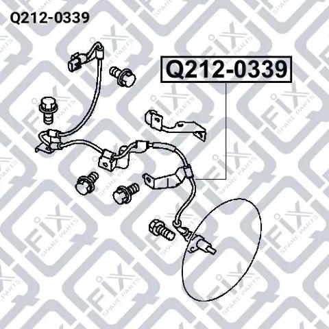 Сенсор АБС Q-fix Q2120339 ціна, від 63.65 USD