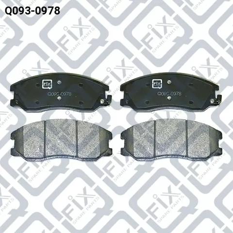 Q0930978 Q-fix Передні гальмівні колодки