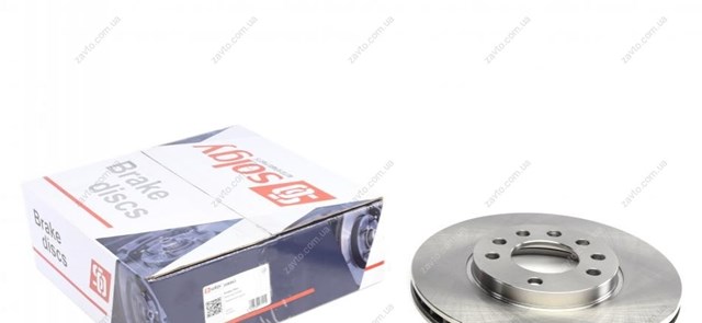 Диск переднього гальма Solgy 208063 ціна, від 28.77 USD