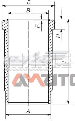 Гільза поршнева Mahle Original 227WN6701