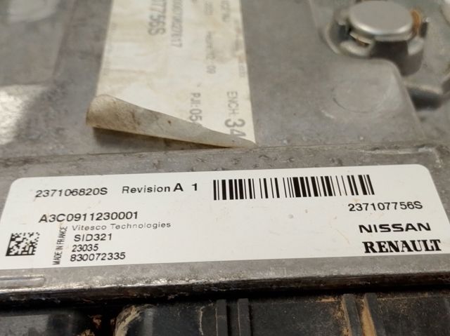 Електронний блок керування двигуном 237107756S Renault (RVI)