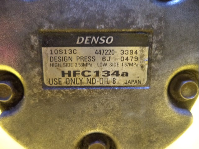 Компресор системи кондиціювання Denso 4472203394 ціна, від 231.91 USD