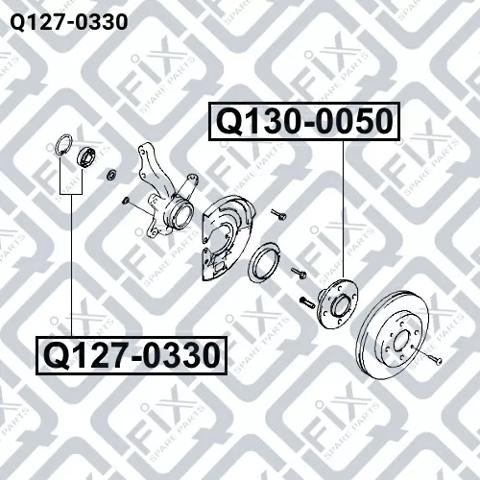 Підшипник ступиці Q1270330 Q-fix