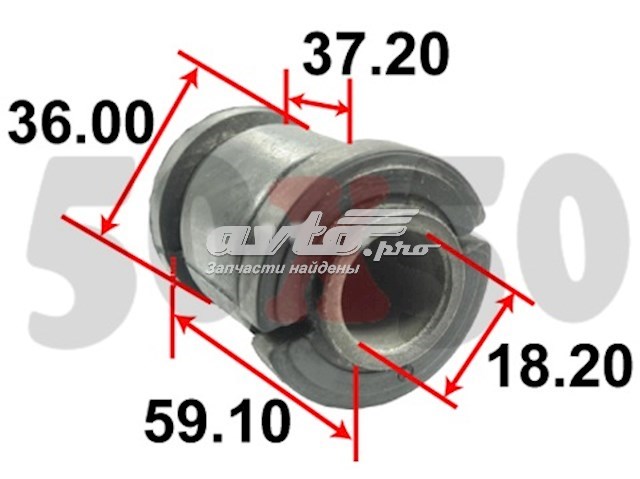 Сайлентблок переднього важеля AAMTO1032 Tenacity