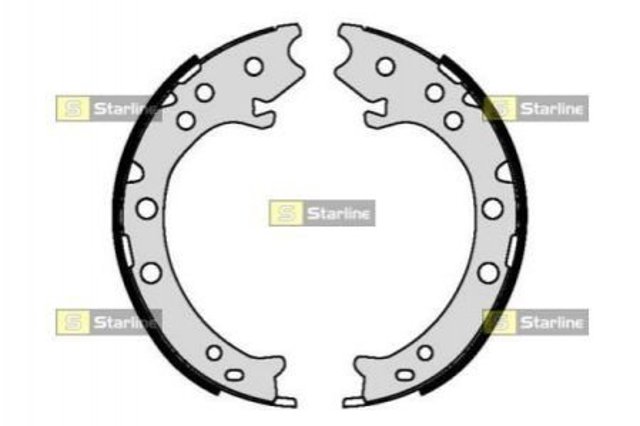 BC09420 Starline Гальмівні колодки ручника