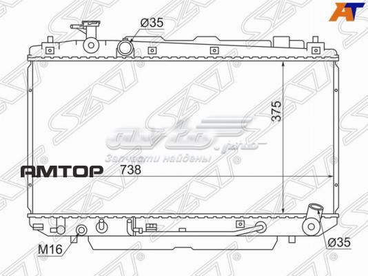 Радіатор основний SAT TY0004ACA20 ціна, від 77.71 USD