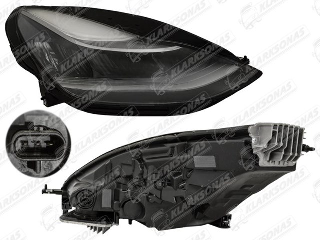 Фара права ZTS1101R Signeda