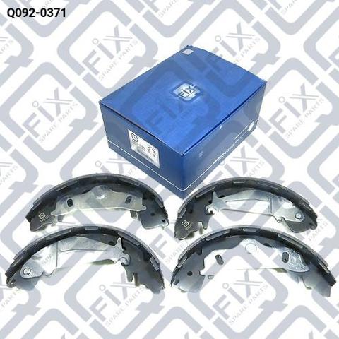 Q0920371 Q-fix Колодки гальмівні задні, барабанні