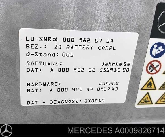  A0009826714 Mercedes