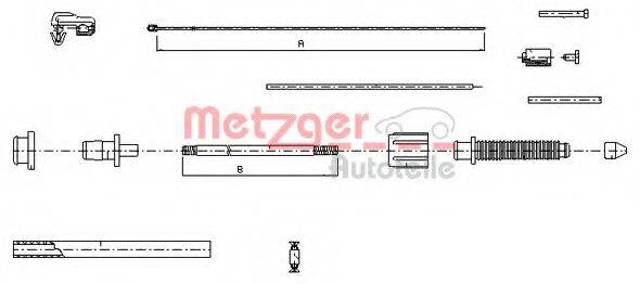 Трос газу 7700813982 Renault (RVI)